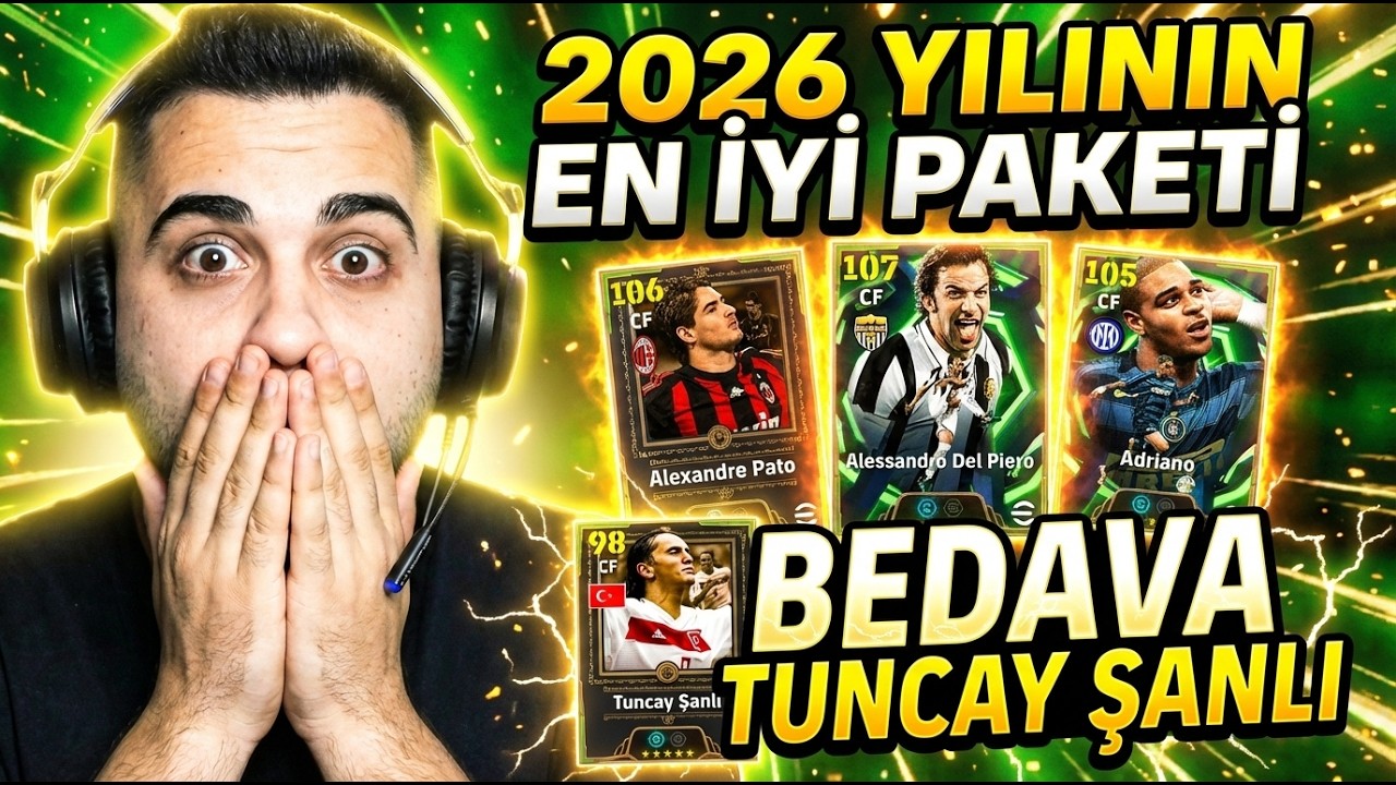Yılın En İyi Paketi! Bombaci 107 Del Piero, Adriano ve Pato Top Açılımı + Deneme! Epik Tuncay Şanlı