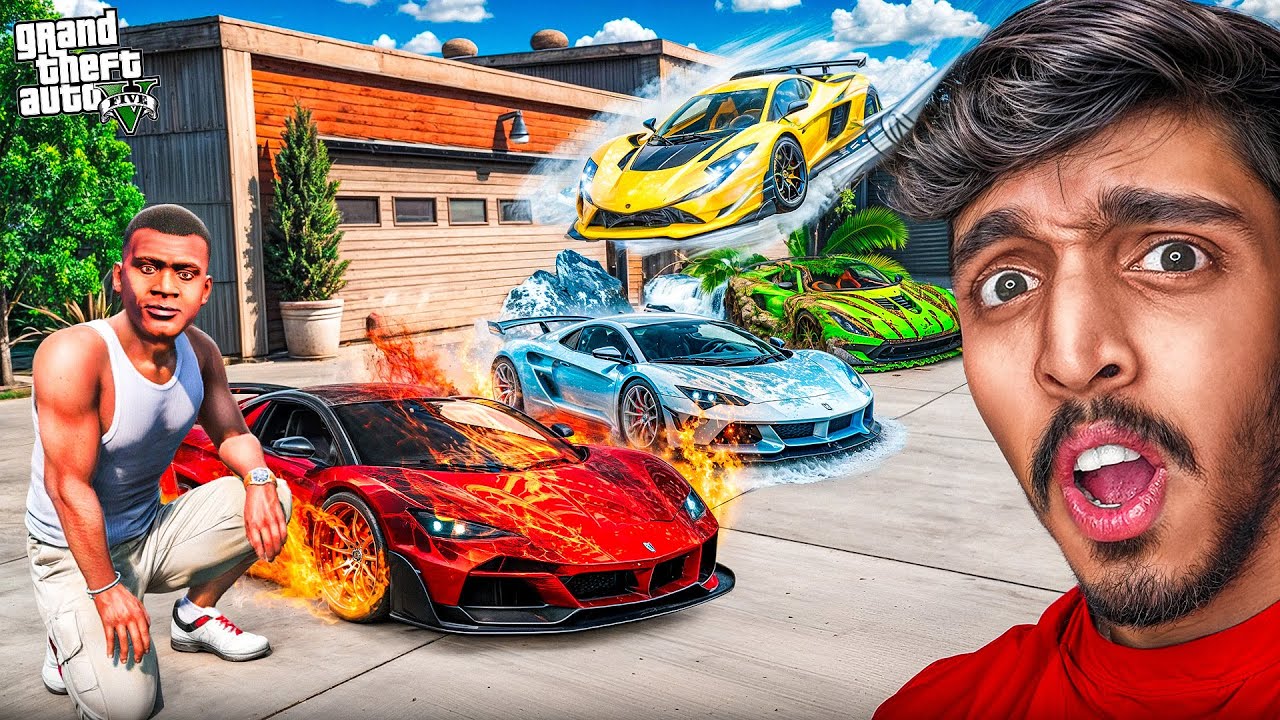 Collecting RARE ELEMENTAL CARS in GTA 5..!