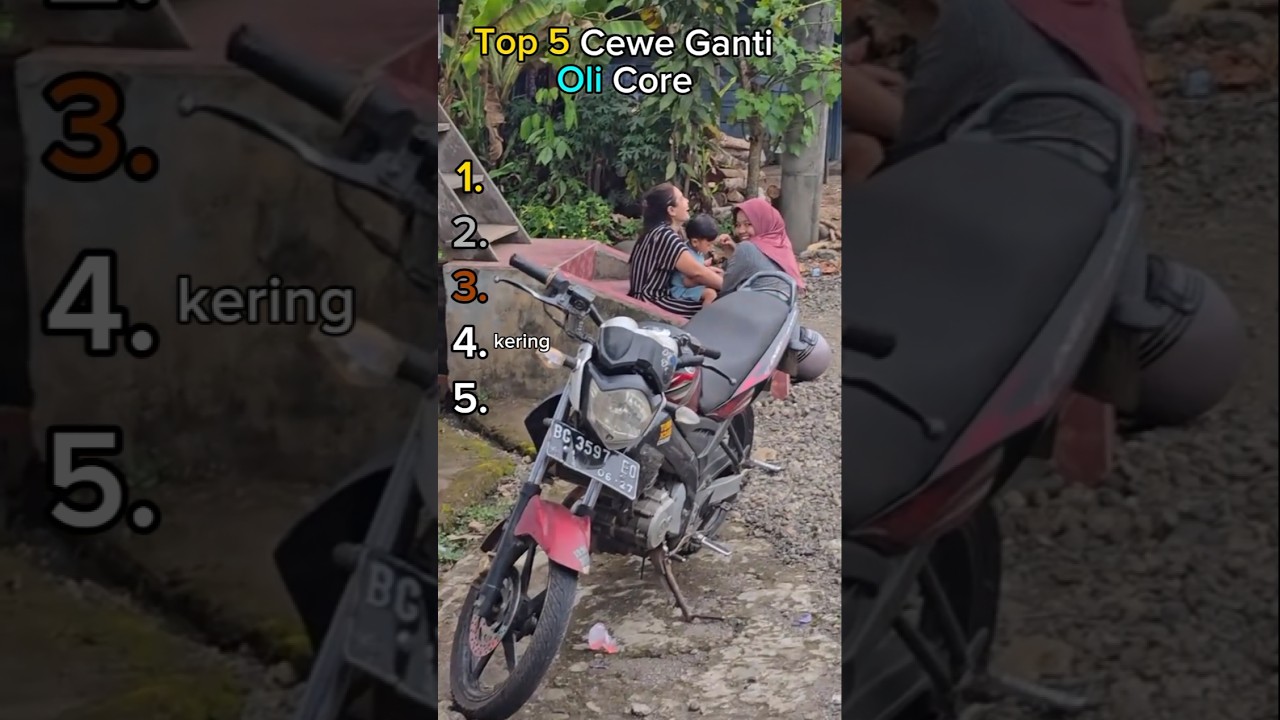 top 5 cewe ganti oli 😭 #core #lucu #top5 #beranda