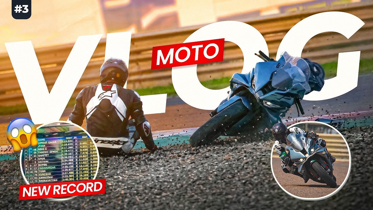 I CRASHED MY BMW S1000RR 😱 | MOTO VLOG #3