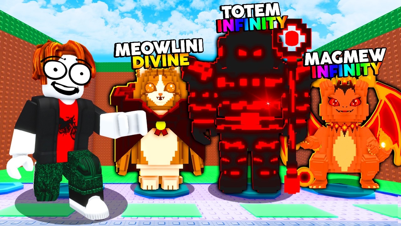🔥 NOVO INFINITY! MAGMEW, DRACULINI MEOWL, PASTAPOT, MAGMA TOTEM NO TSUNAMI BRAINROT (INSANO) 😰