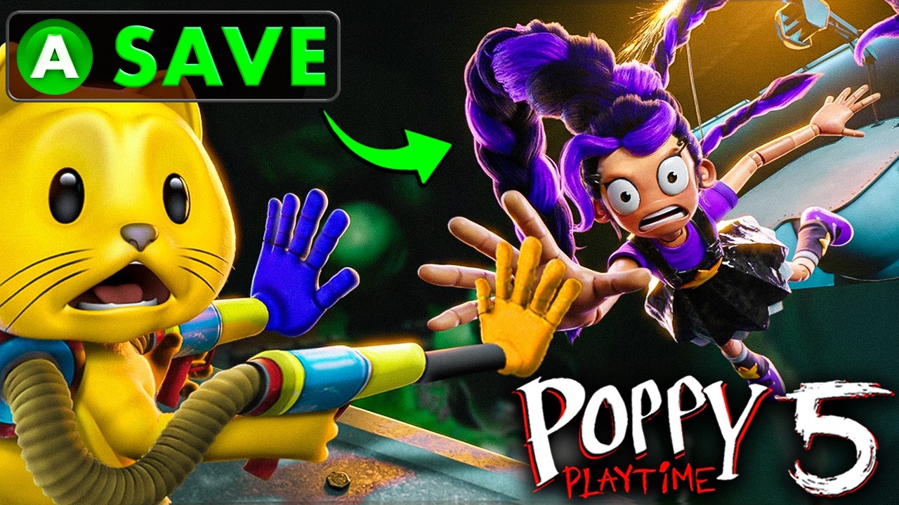 "You Can SAVE LILY LOVEBRAIDS in Poppy Playtime Chapter 5 GOOD ENDING!"