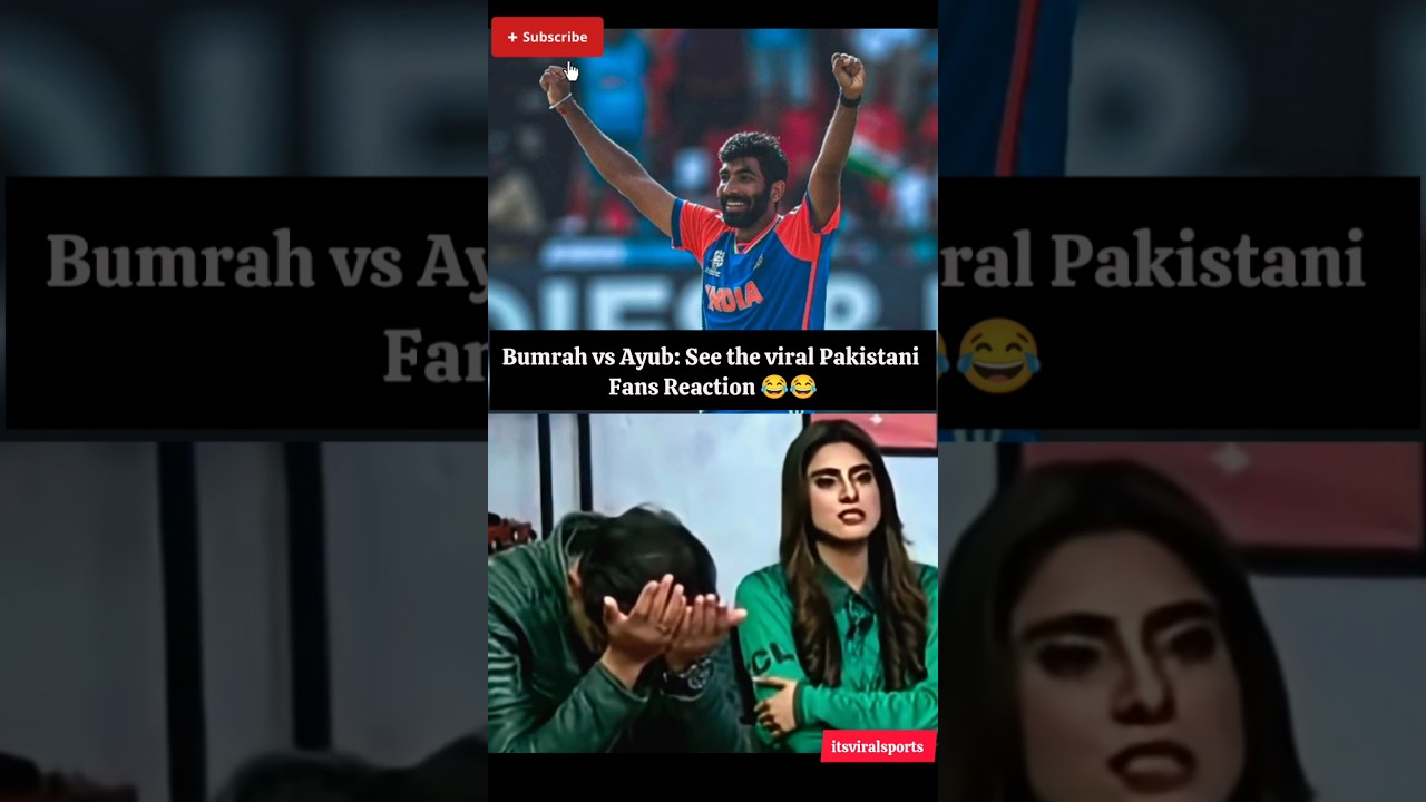 Wait for Pakistan Fan's Final Reaction 😂😂 #indvspak #cricket #bumrah #ishankishan #abhisheksharma