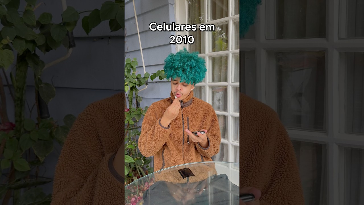 BATERIA DE CELULAR em 2000 vs 2050