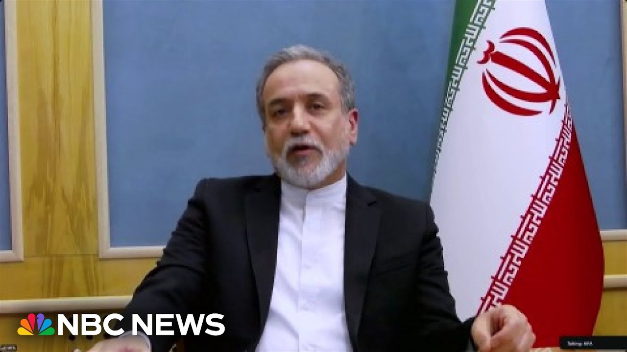 Full interview: Iranian foreign minister reacts to U.S. and Israeli strikes in Iran