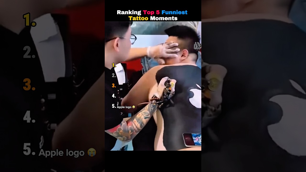 Ranking Top 5 Funniest Tattoo Moments
