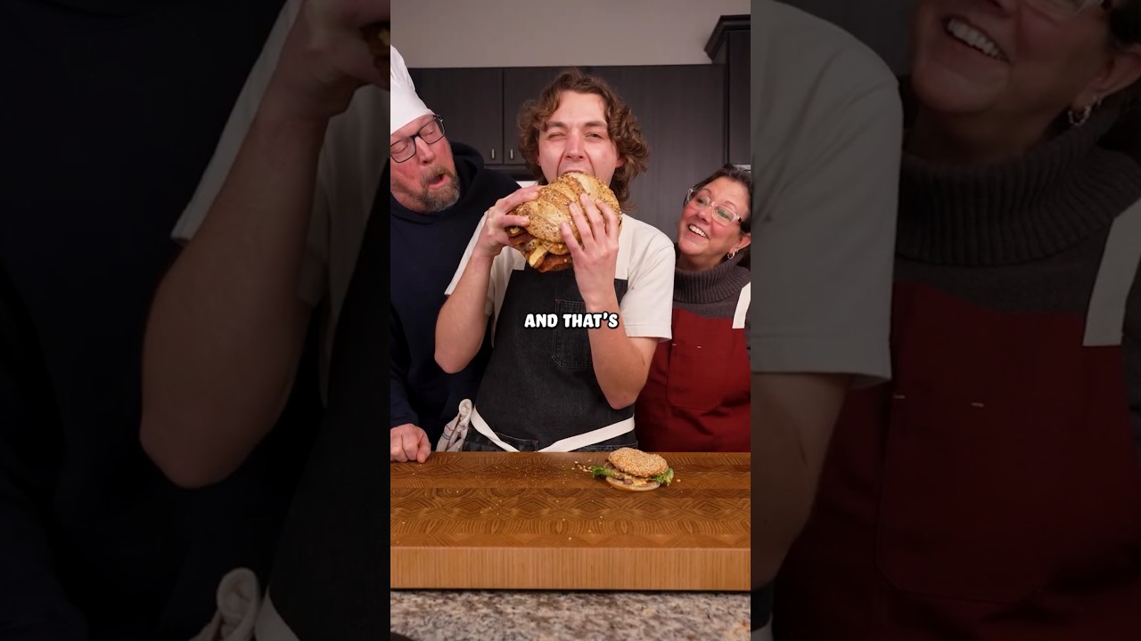 MOM vs DAD burger competition