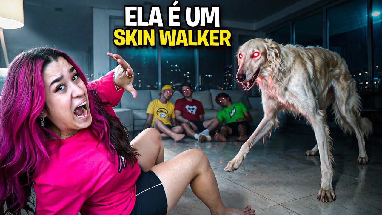 MINHA CACHORRINHA É UM SKINWALKER *Ela assombrou todos ?