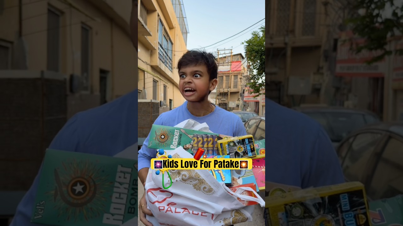 🧨kids Love For Patake #shorts #trending