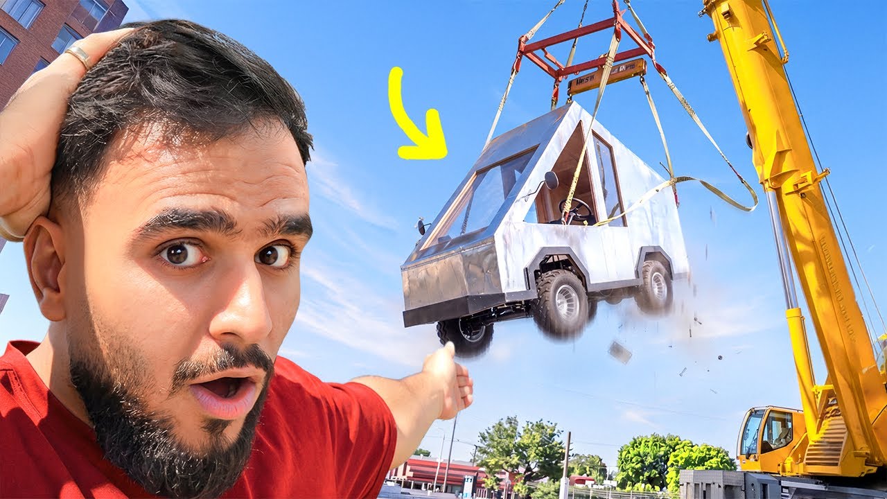 اختبرت قوة اصغر سيارة بالعالم 😰🔥!!