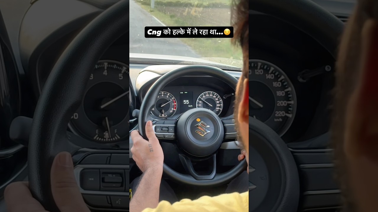Maruti Victoris CNG TOP SPEED in Reverse 🔥 #arunpanwar #automobile #cng #maruti #victoris #cars