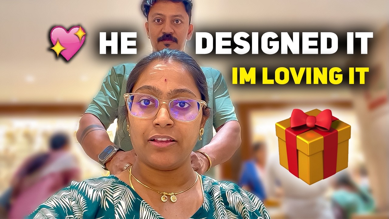 My Mannavar designed me a custom made jewel 🎁💕