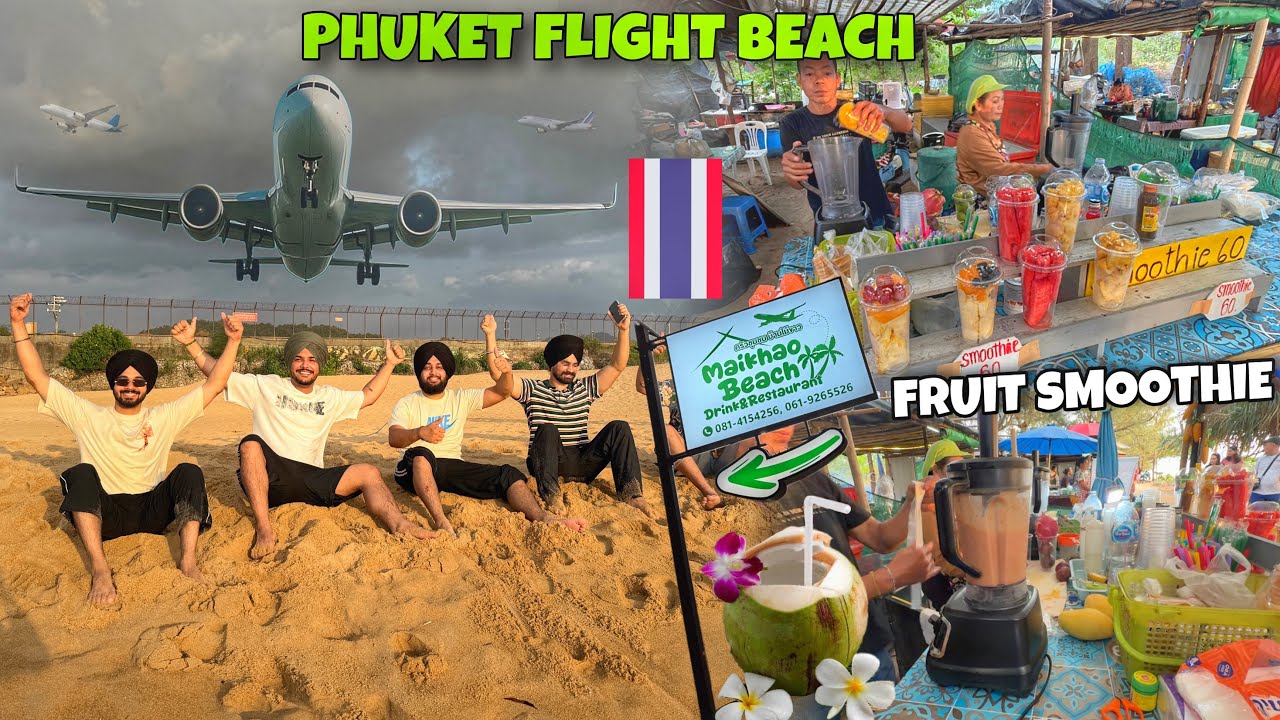 Last Day in Thailand 🇹🇭 Phuket Flight beach | Shopping in Phuket