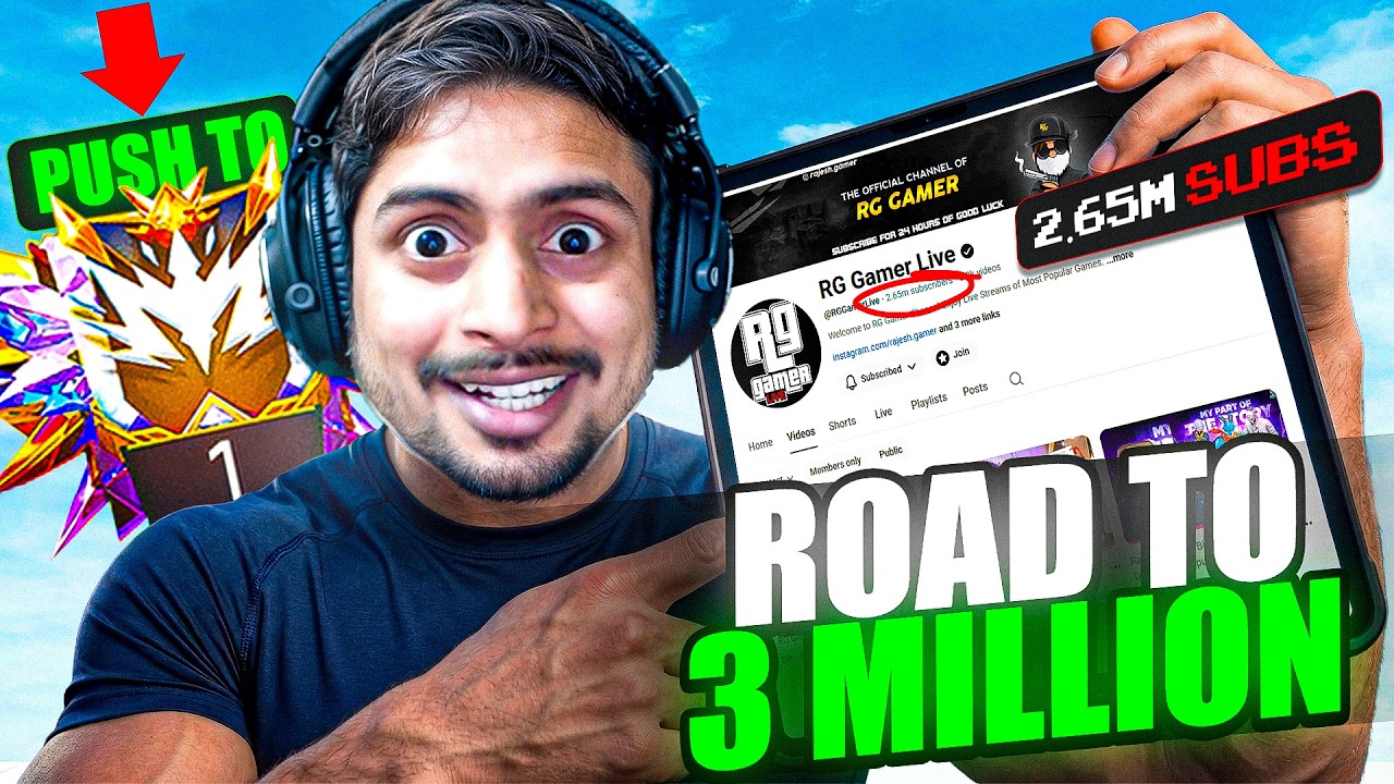 Free Fire Live 🔥 New CS Rank 😱 Road to 3M 🏆 #shortlive  #freefire #freefirelive #rggamer