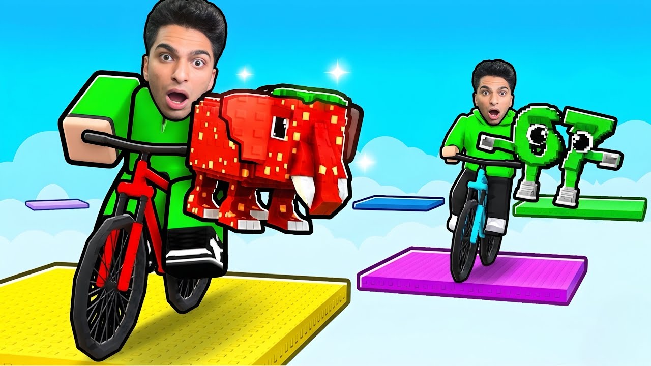 سرقه البرين روت ولكن بواسطه دراجه (ختمت اللعبه في حلقه) 🤑 | roblox