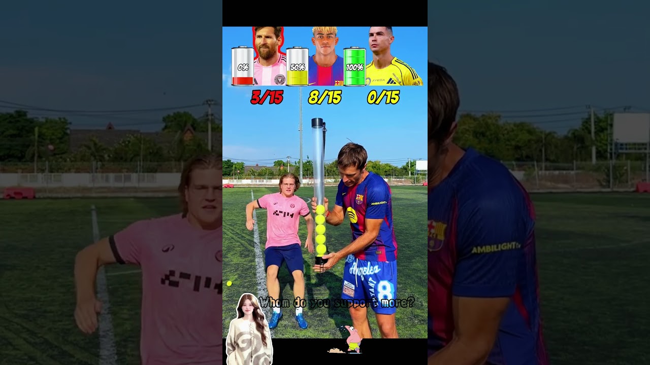 💨🎾SPEED OF TENNIS BALLS VS ENERGY FOOTBALLERS 🏆 WHO WON!