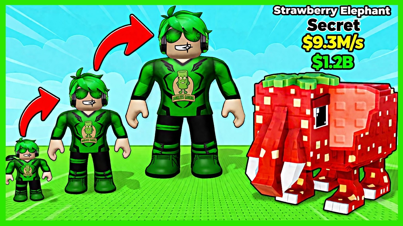 Aku Latihan Angkat Beban Hingga Jadi Raksasa Demi Dapatkan Brainrot Terlangka Di Puncak Tertinggi