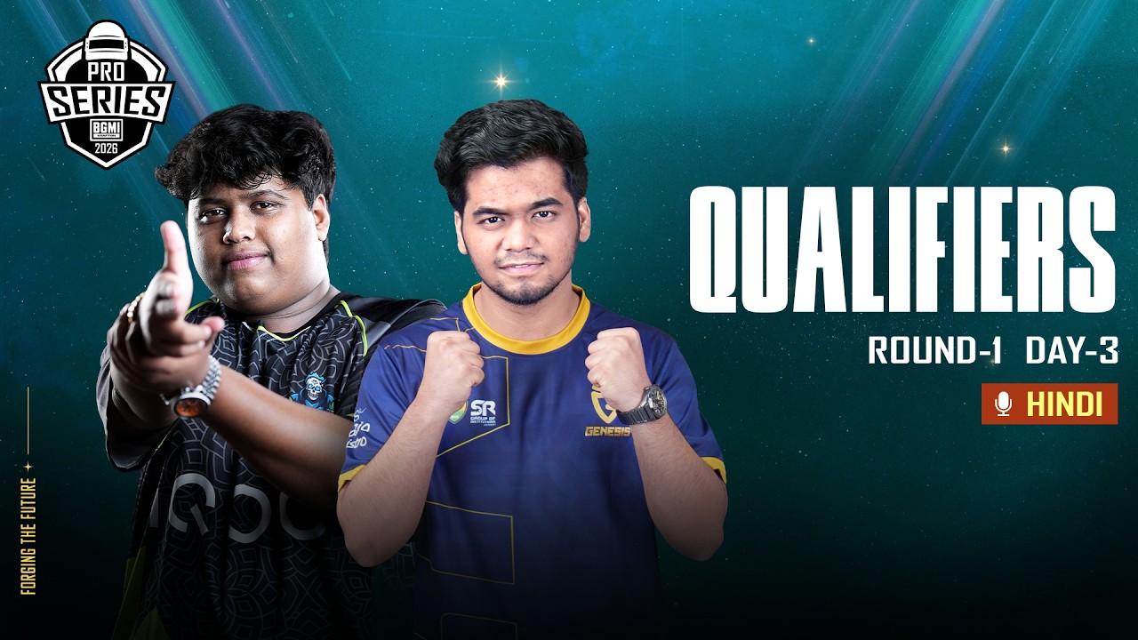[HINDI] BMPS 2026 | Group D & A | Round 1 - Day 3 #BGMILIVE