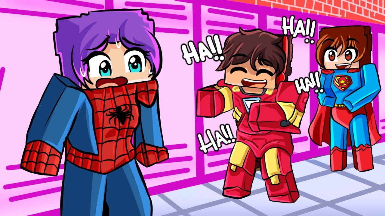 SPIDERMAN Olarak Okulda İlk Günüm!