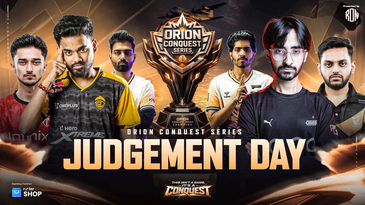 Orion Conquest Series | Grand Finals Judgement Day  | #godlike #gdr #rntx #TR #OG