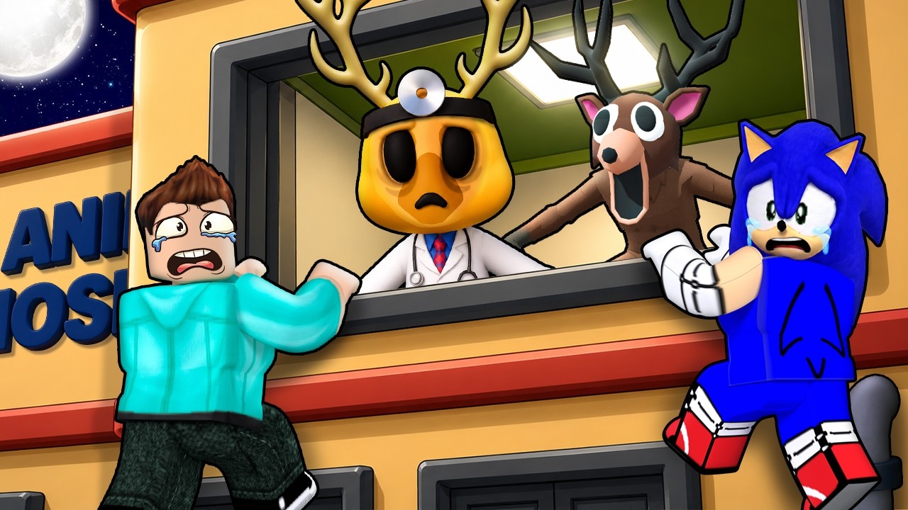 WE FOUND THE SCARIEST SECRET IN ANOMALY HOSPITAL IN ROBLOX !!