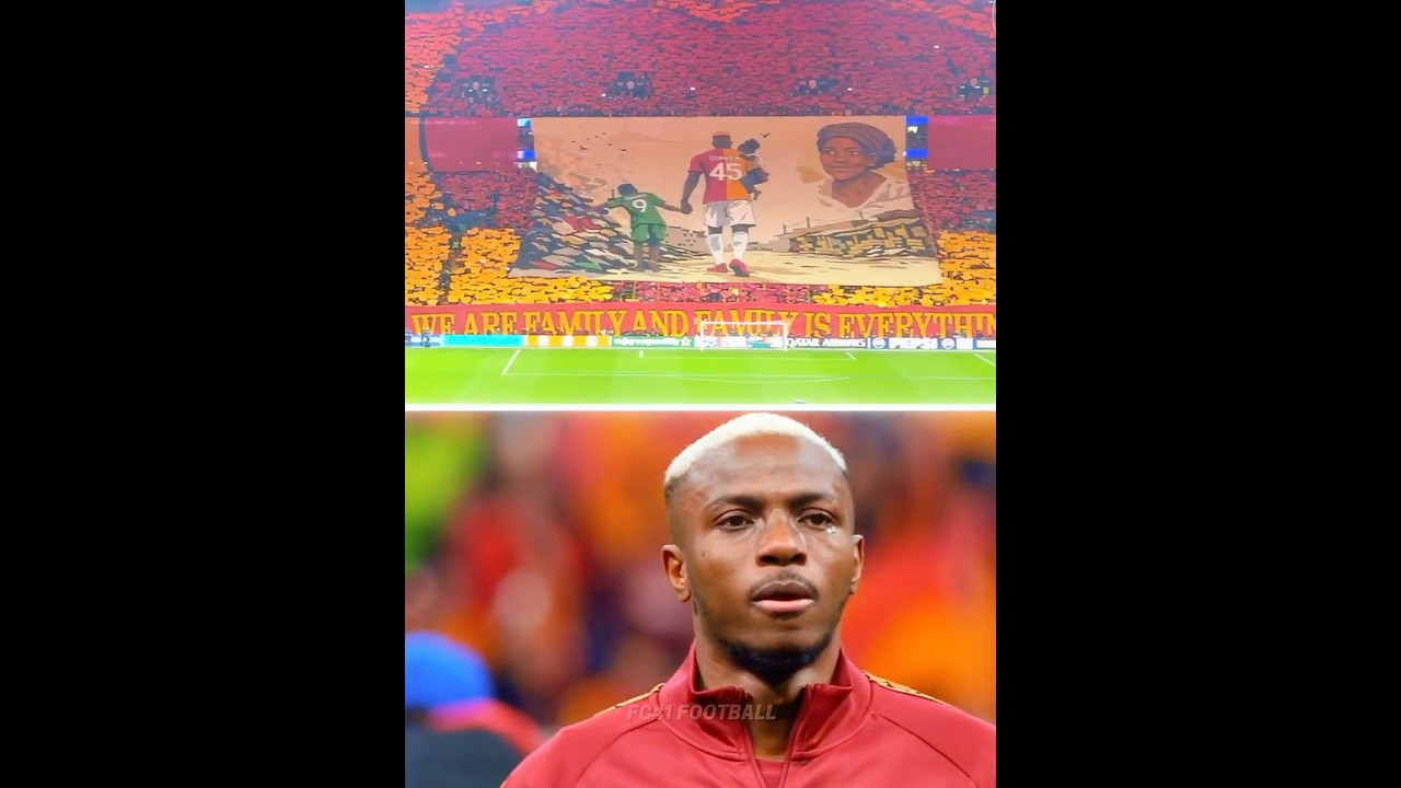 Osimhen Cries For Galatasaray Fans 😢❤️‍🩹