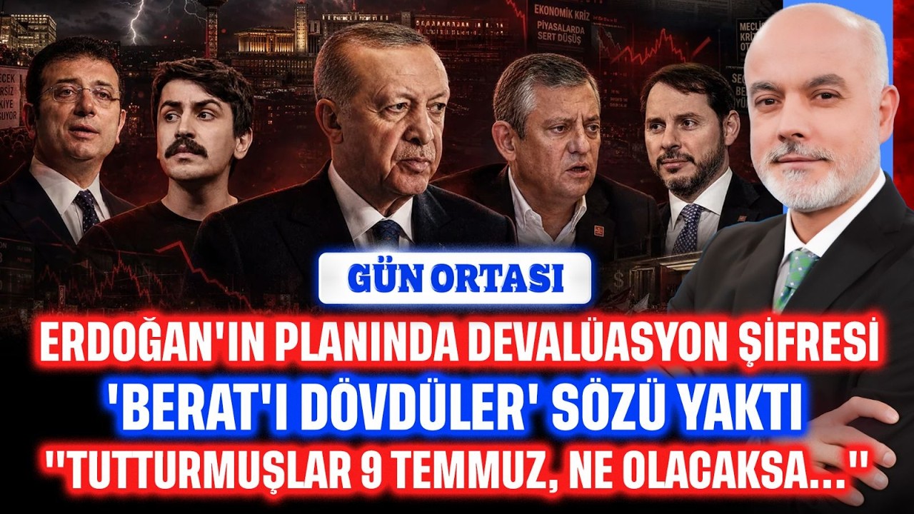 Erdoğan'ın masasındaki plan sızdı. Devalüasyon çok konuşulacak | Gün Ortası