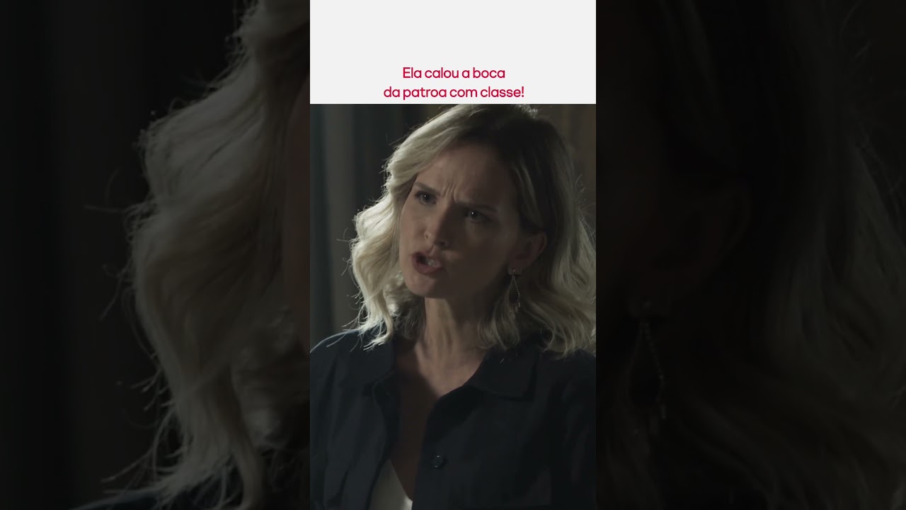 ELA CALOU A BOCA DA PATROA COM CLASSE | O OUTRO LADO DO PARAÍSO | #SHORTS #NOVELAS
