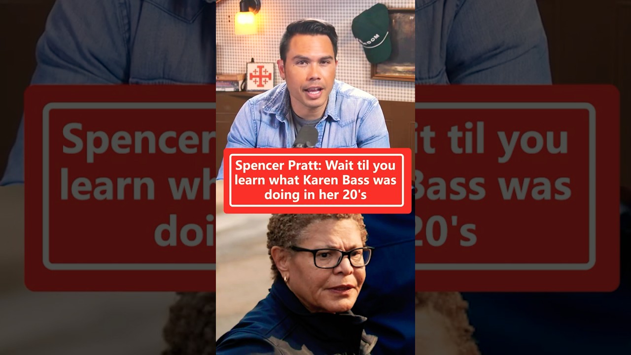 Spencer JUST ENDED Bass: Wait til you learn what Karen Bass was doing in her 20's
