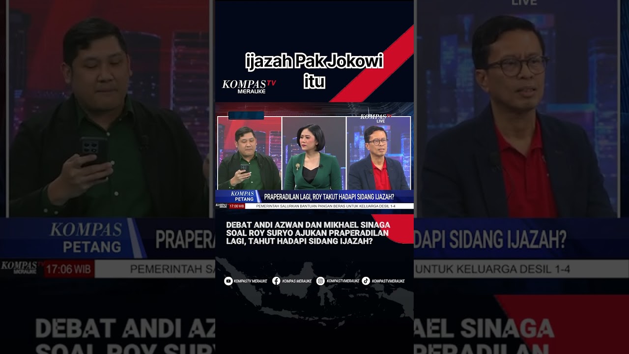 Mikhael Sinaga Soal Ijazah Otentik atau Identik