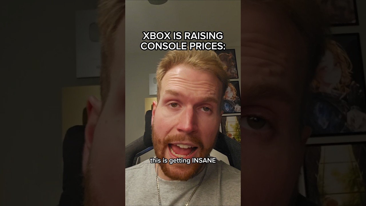 XBOX IS RAISING CONSOLE PRICES #shorts