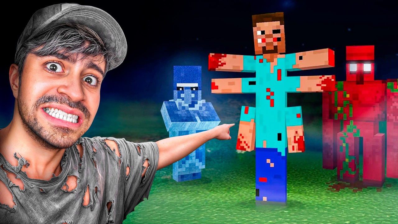 ماينكرافت النسخة المرعبة جداً !! 😱