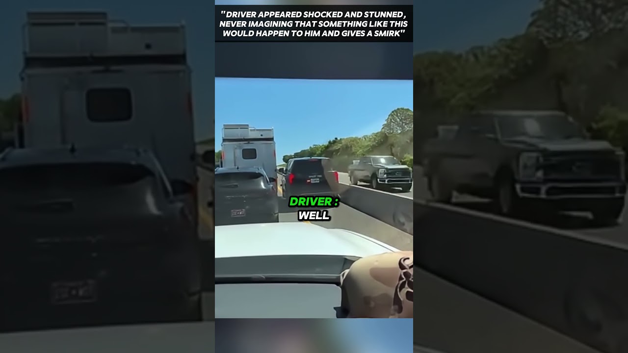 Cop Damages Driver’s Mirror 😳