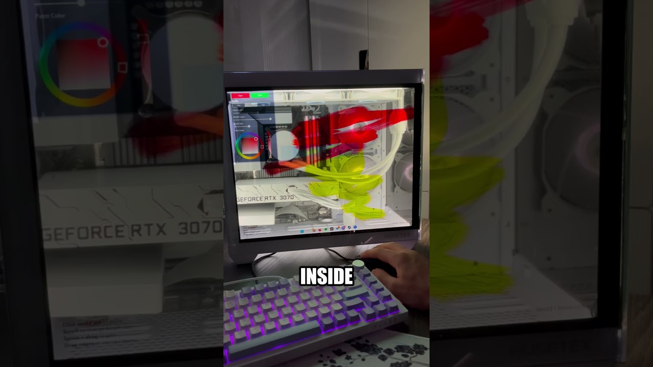 Turning an Old Monitor Into a Transparent PC Display