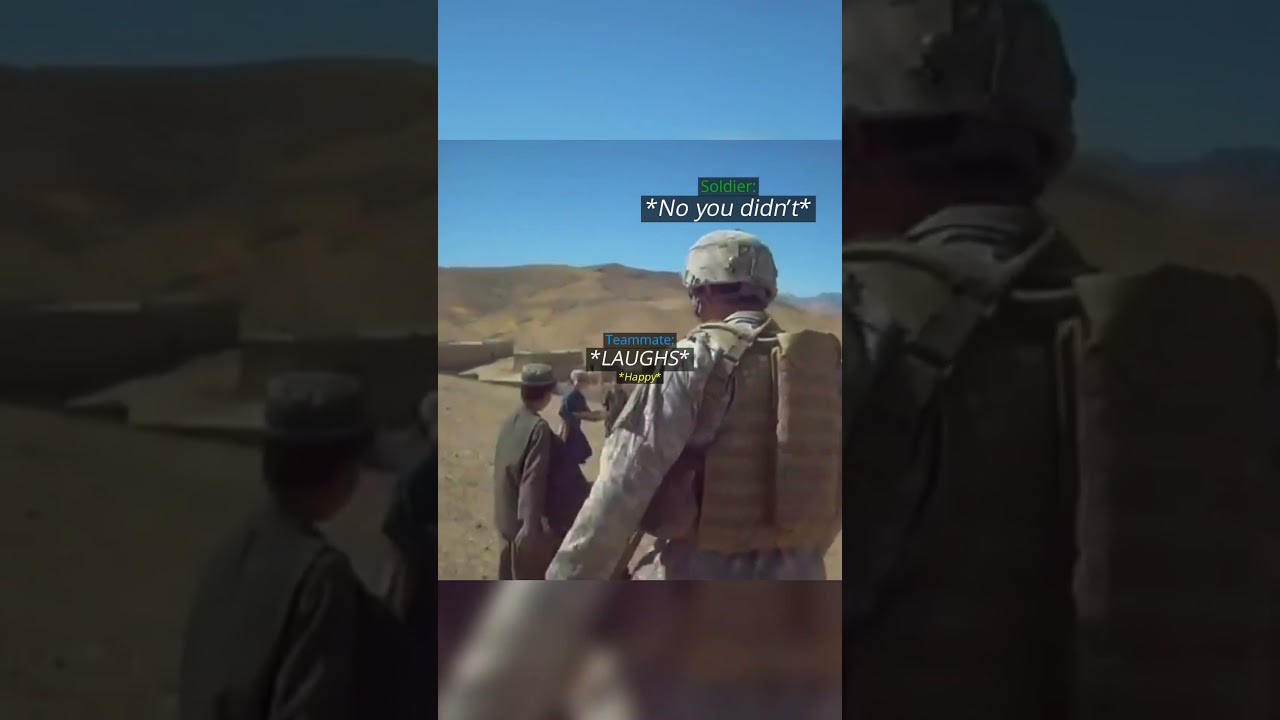Soldiers PLAYING On Patrol! 😂 - Published by UrgentPOVs