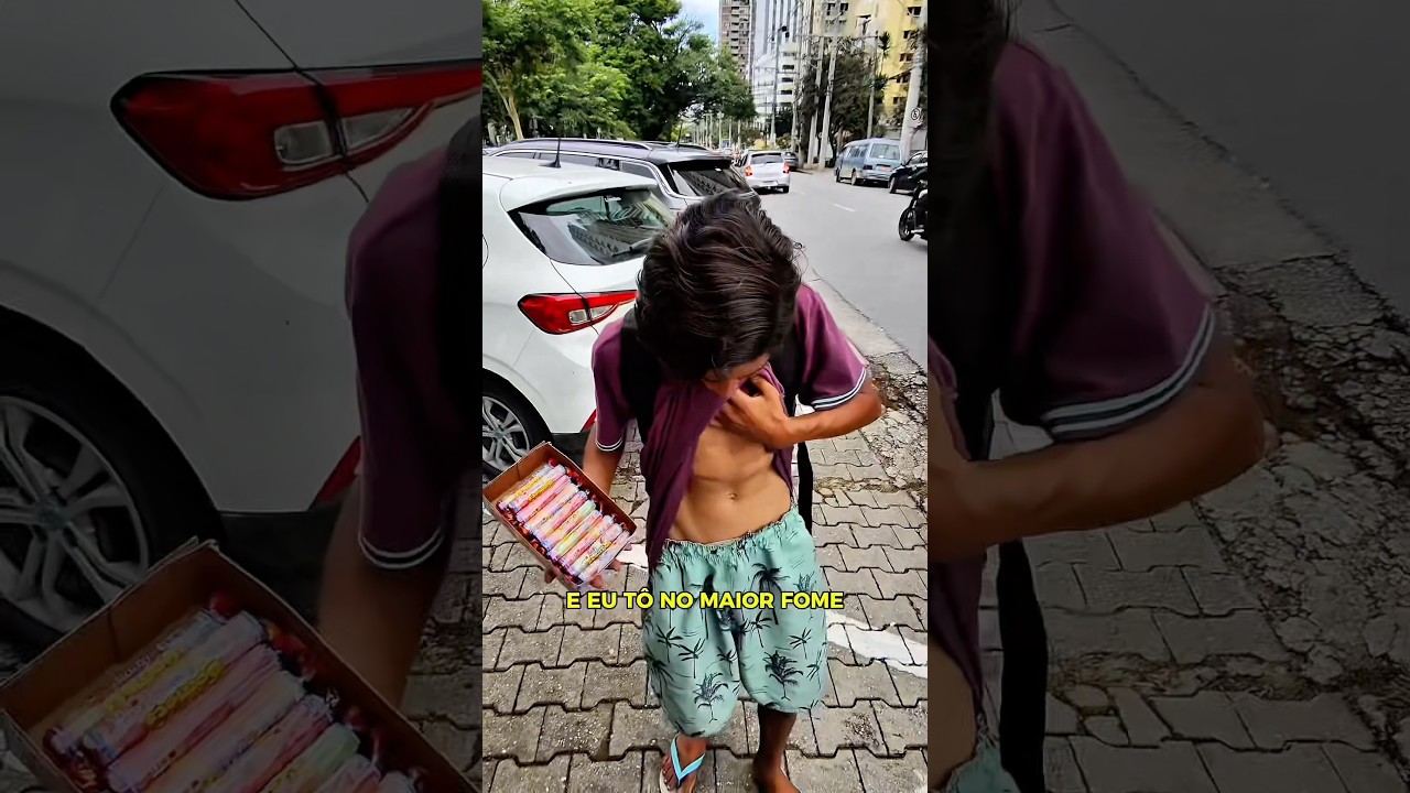 Esse menino mudou meu dia, e eu mudei o dele! #shorts #viral #ajuda #empatia #solidariedade #shorts