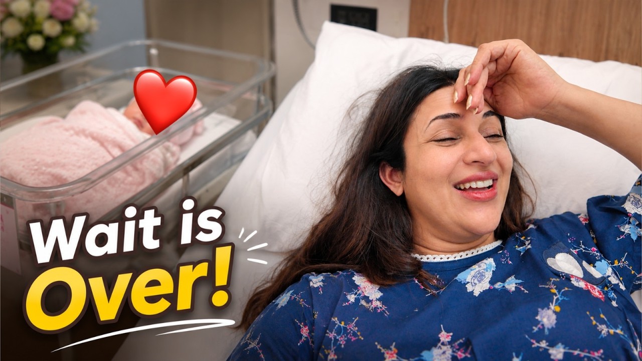 Delivery Day Vlog 🏥 | TOO Emotional🥰 Divyanka Tripathi | Vivek Dahiya