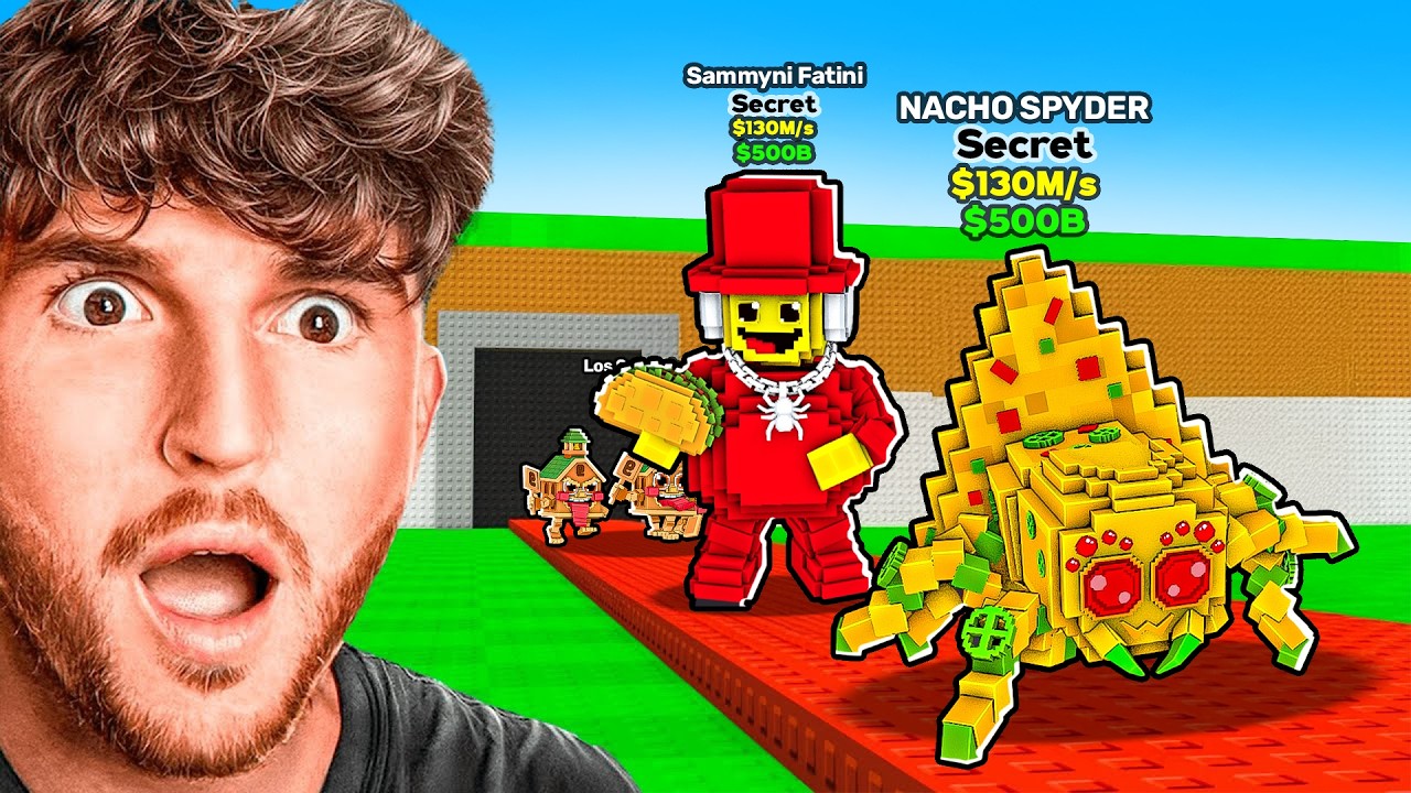 Getting the New NACHO SPYDER in Steal a Brainrot..