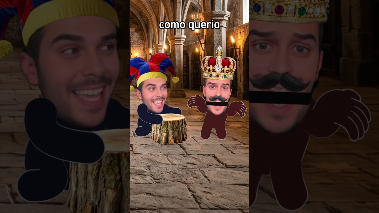 Bobo da corte e o rei 😨