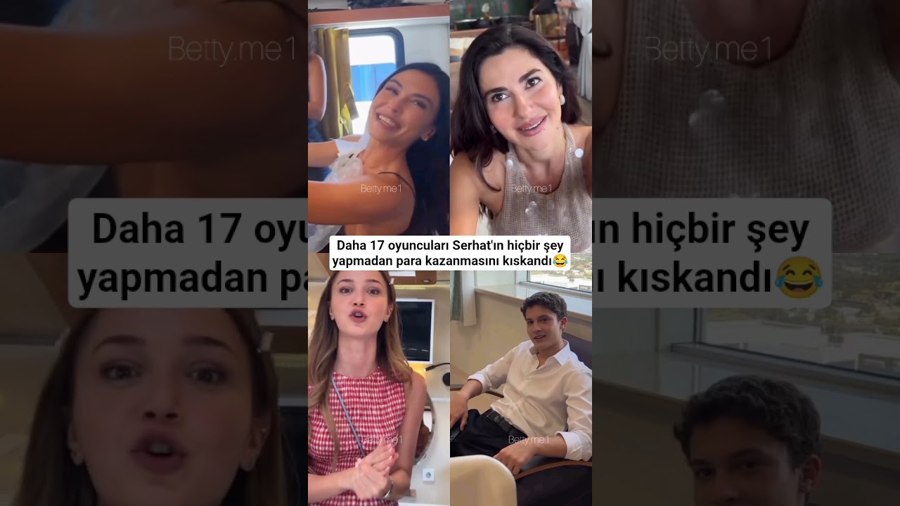 Daha 17 oyuncuları sette Serhat'ın kıskandı😂 Ceren Ayruk, Çağan Efe Ak, Nesrin Cavadzade