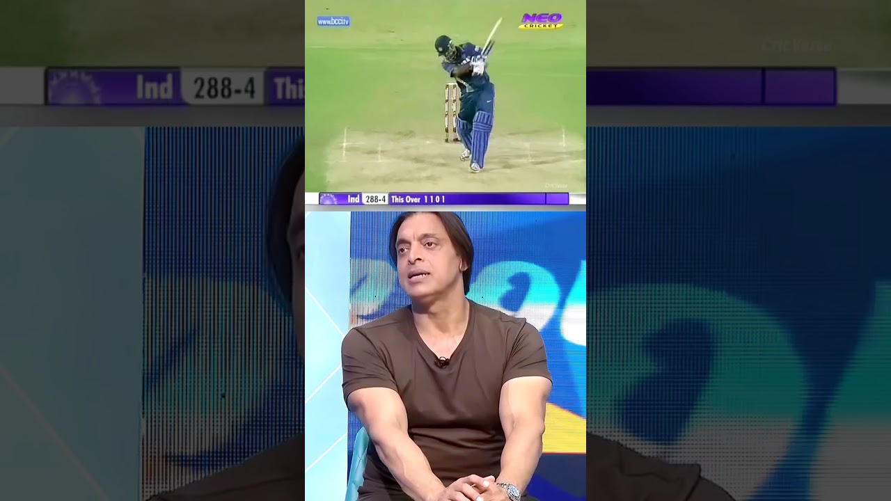 Shoaib Akhtar on MS Dhoni and Sourav Ganguly