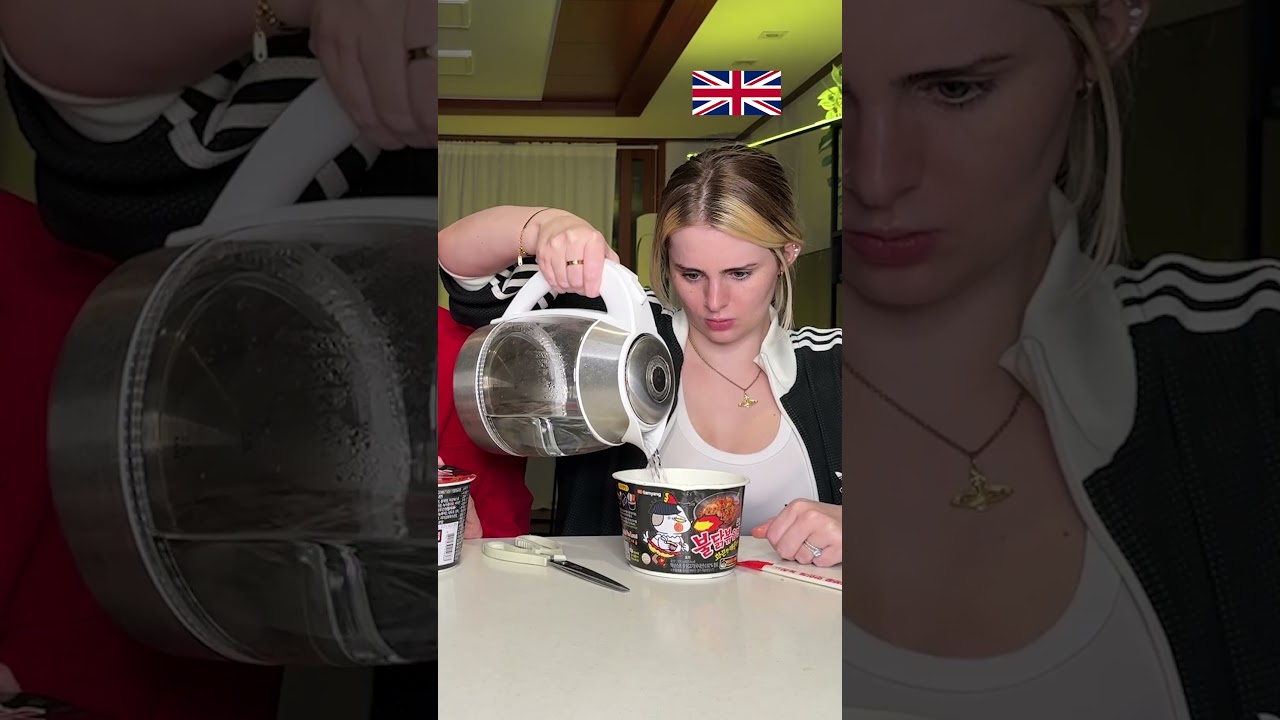 Same Noodles. Two Worlds. 🌶️🍜 #shortvideo #shorts