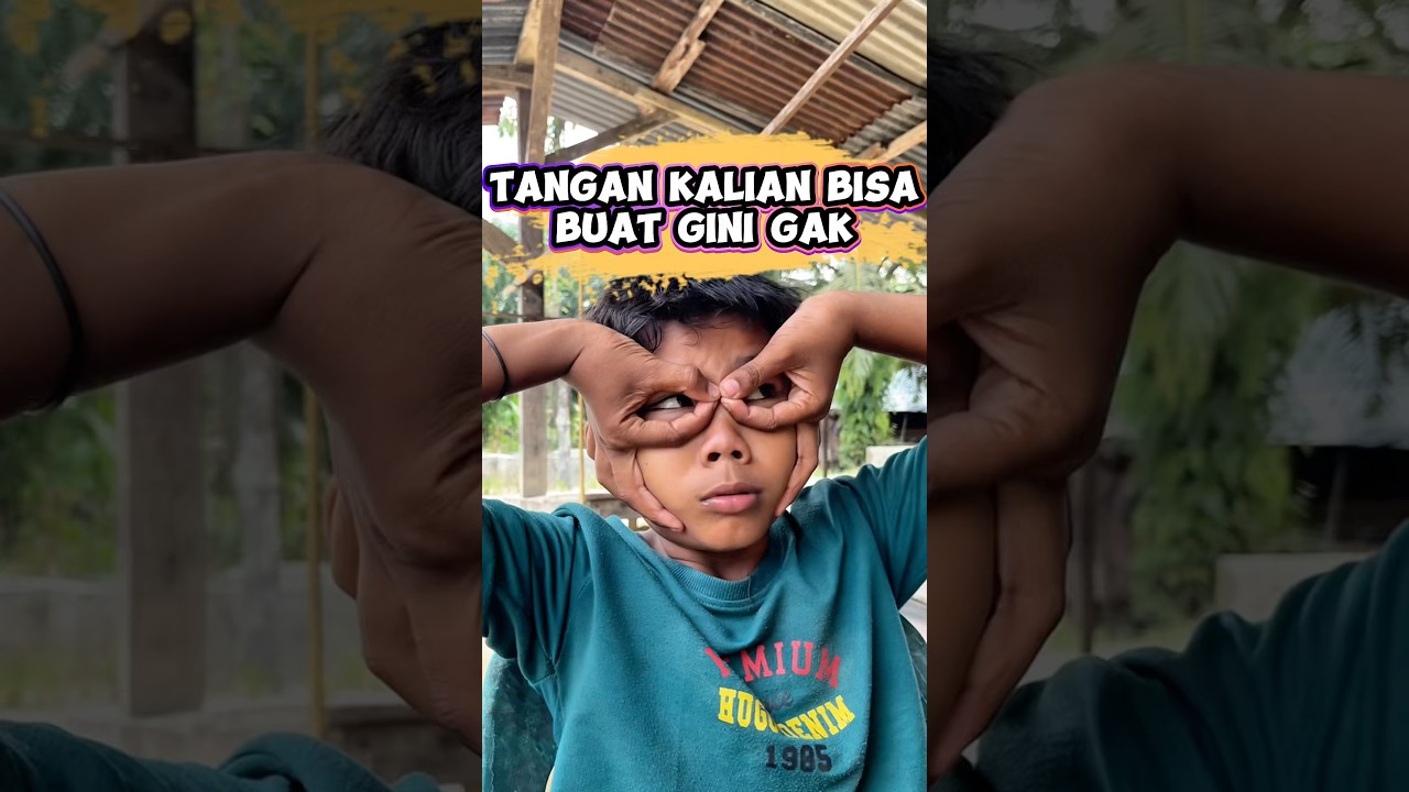 Tangan kalian bisa buat gini gak #videolucu #comedy #wakmi #lucu #trik #sulap