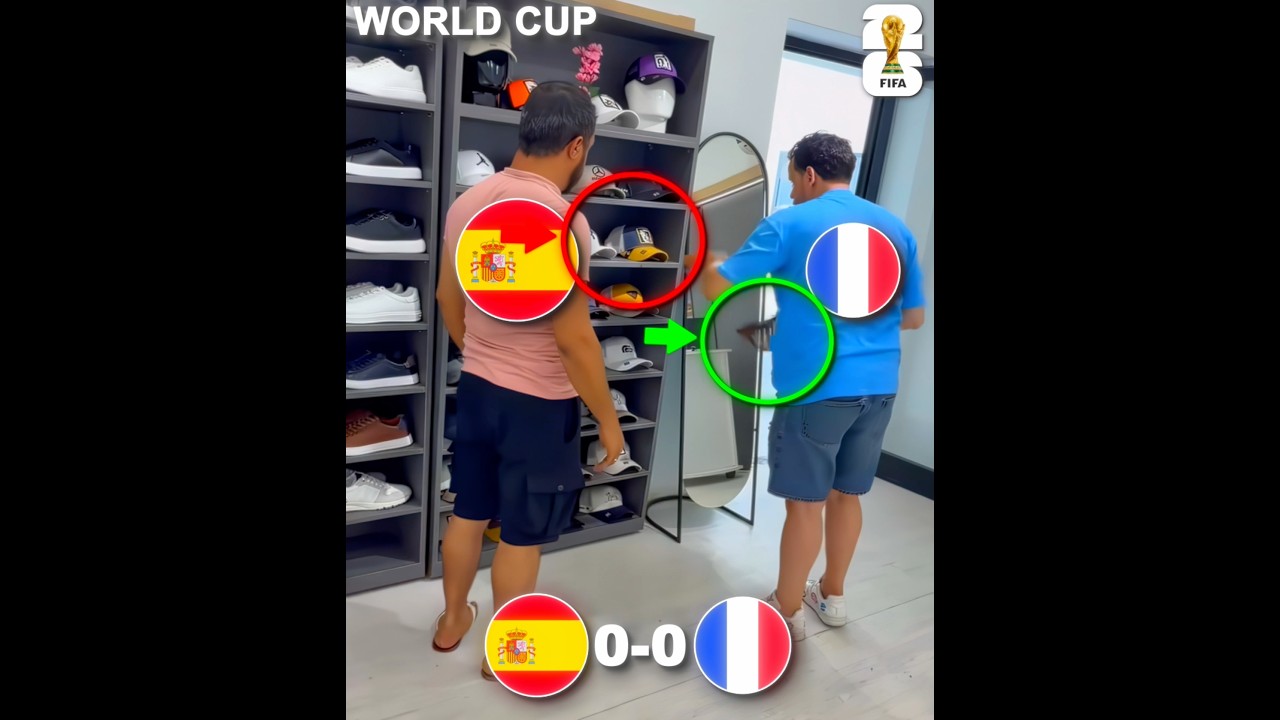 Spain vs France 🔥 #worldcup #usa