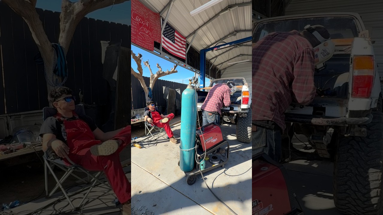 Now I know why Welders get paid so much. #diy #pov #project #toyota #truck #welding #offroad #4x4