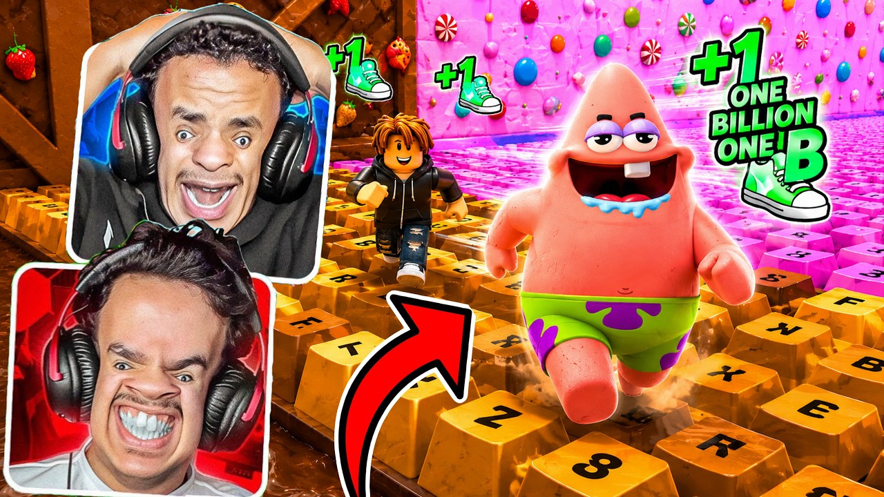 لاول مره نجرب ماب الكيبورد !!! ( تعفن دماغي مليون !! 👑🔥) | Roblox +1 Speed Keyboard Escape 🤯🔥