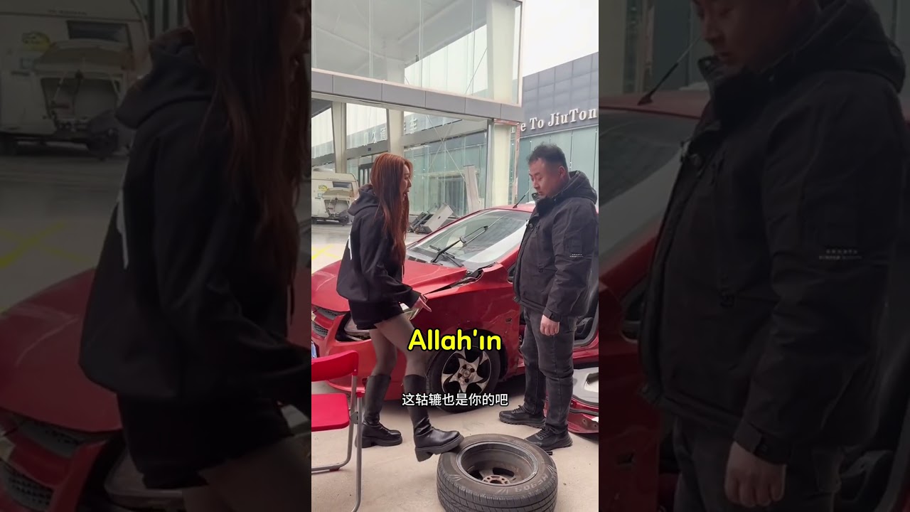 ARABAYI TEKERLEKSİZ SÜRDÜ!!