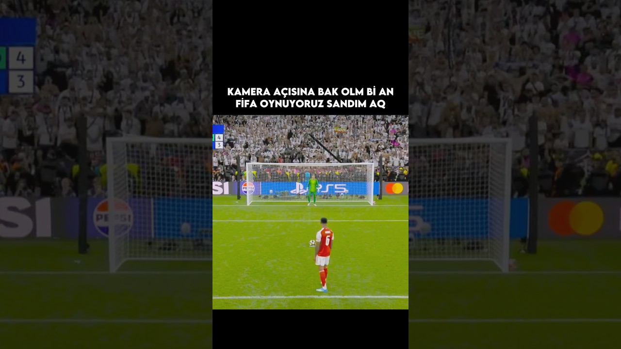 Bi an Fifa oynuyoruz sandım aq 😳 #shorts