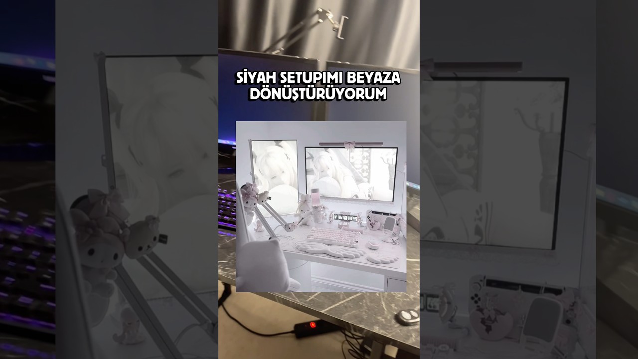 SİYAH SETUPIMI BEYAZA DÖNÜŞTÜRÜYORUM