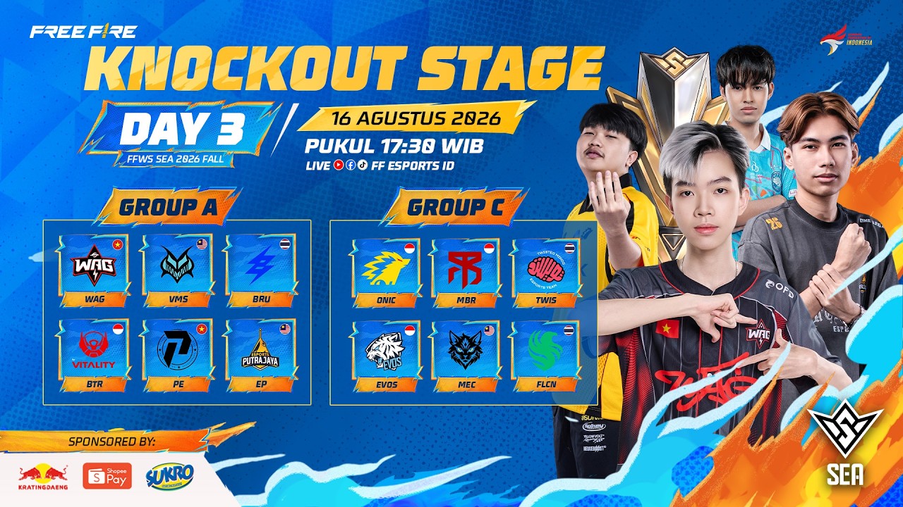 [ID] FFWS SEA 2026 FALL | Knockout Stage - Week 1 Day 3
